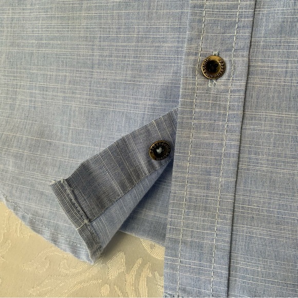 Boys Paper Denim & Cloth Button up Shirt Light blue SZ (10/12) - Picture 9 of 10